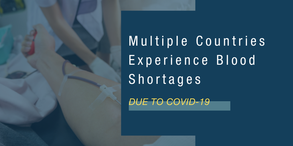 Blood Shortages Experienced Due to COVID-19