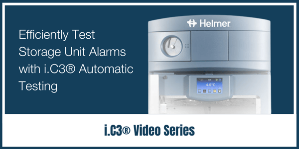 Efficiently Test Storage Unit Alarms with i.C3® Automatic Testing