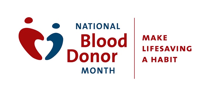 January is National Blood Donor Month