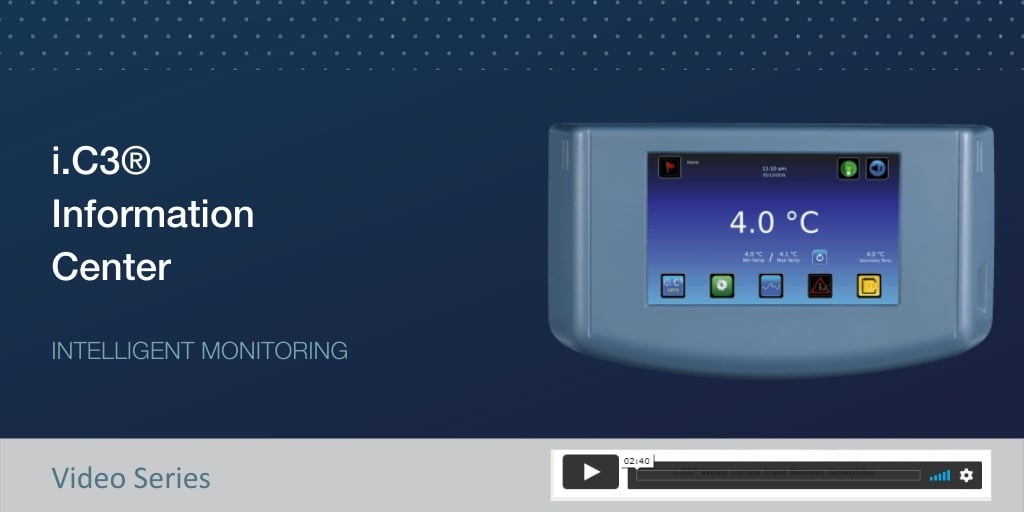 i.Series® Blood Bank Cold Storage Supports Regulatory Compliance