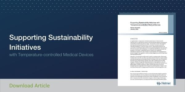 Supporting Sustainability Initiatives with Temperature-Controlled Storage