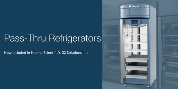 A GX Solutions Pass-Thru Refrigerator
