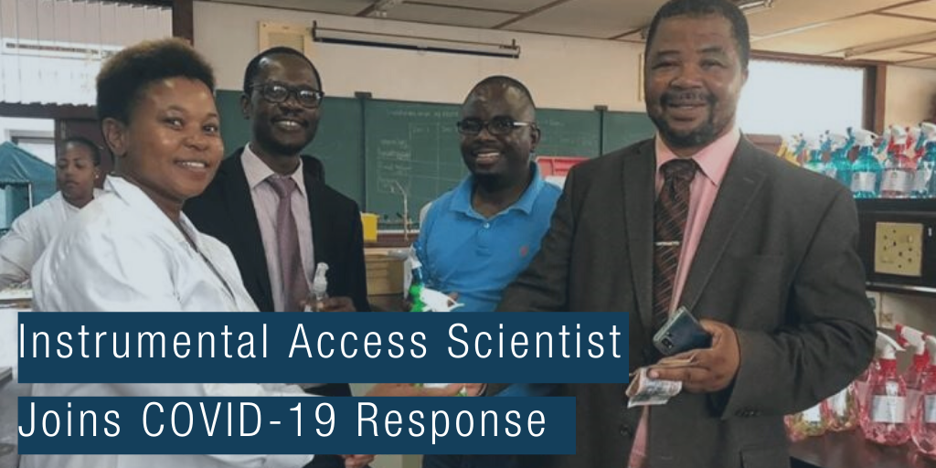 Instrumental Access Scientist Joins COVID-19 Response