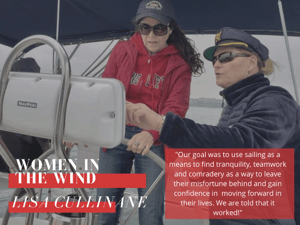 women in the wind