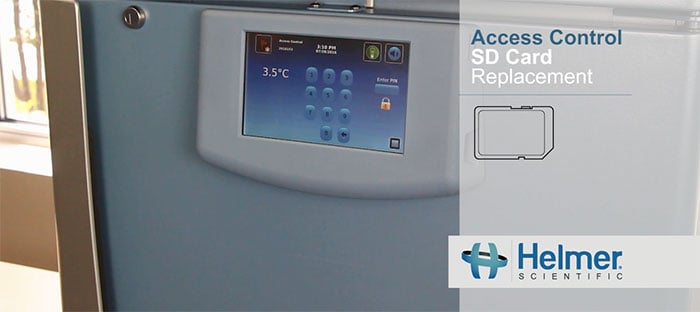 Making Service Simple — A How-To Video Series for Maintaining your Helmer Product: SD Card Replacement