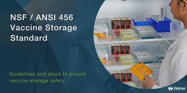 The NSF / ANSI 456 Vaccine Storage Standard has been published